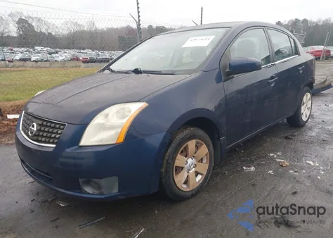2007 Nissan Sentra 2.0 из США, поврежденный, VIN 3N1AB61E27L718807